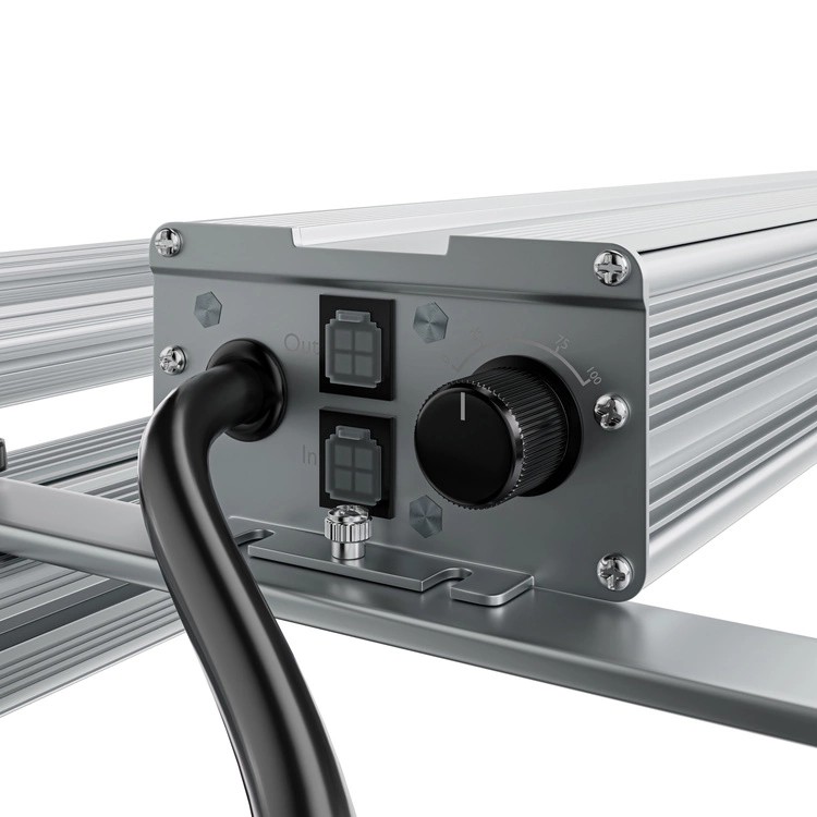 Pokrętło mocy i gniazda RJ12 zasilacza LED Driver 720W
