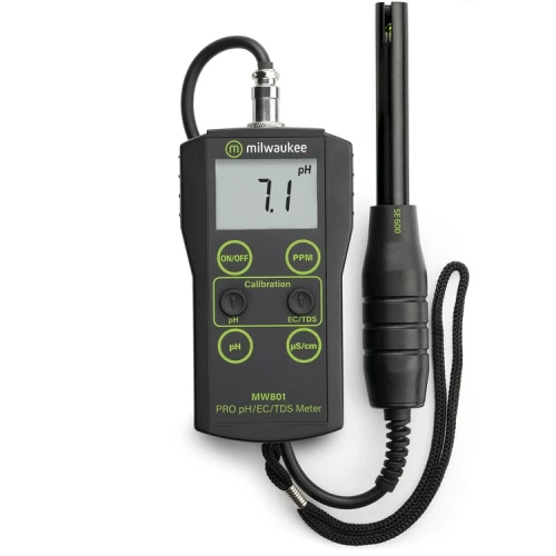 Milwaukee MW801 PRO miernik combo 3w1 pH EC TDS z ATC