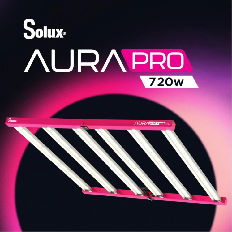 Lampa LED do uprawy roślin SOLUX aura pro  720W DUAL regulacja  mocy  dimm