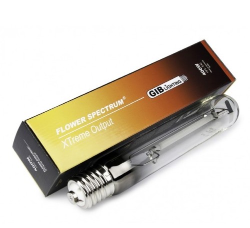 Żarówka sodowa HPS 400W GIB Lighting z gwintem E40 do lampy w growboxie