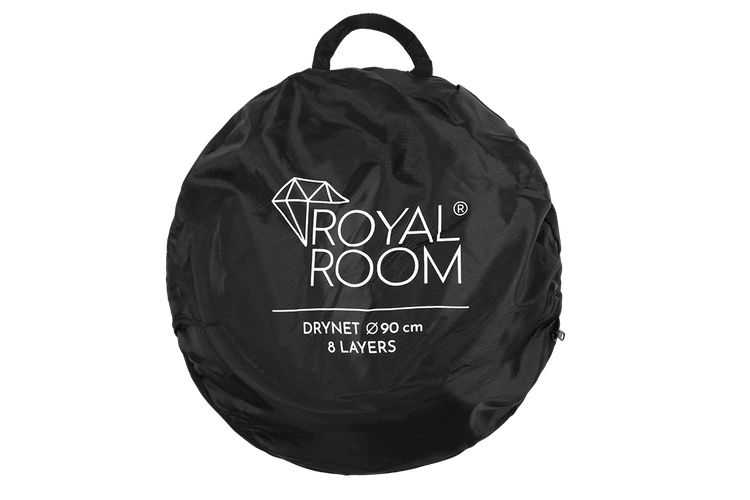 Royal Room DryNet 8 XL – okrągła torba transportowa z uchwytem w zestawie