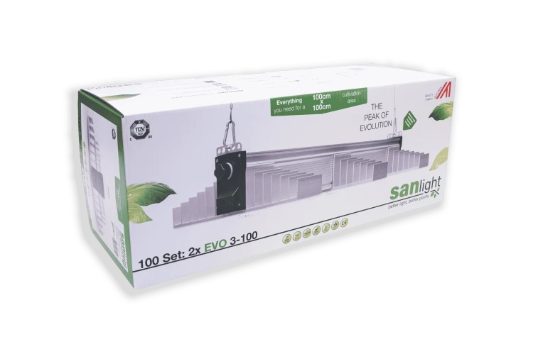 SANlight 100 Set 1.5 zestaw LED 400W na 100x100 cm