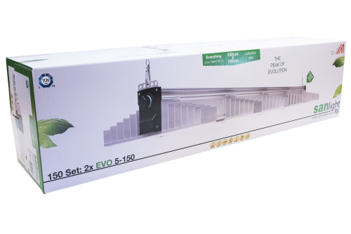 SANlight 150 Set 1.5 zestaw LED 680W na 150x150 cm