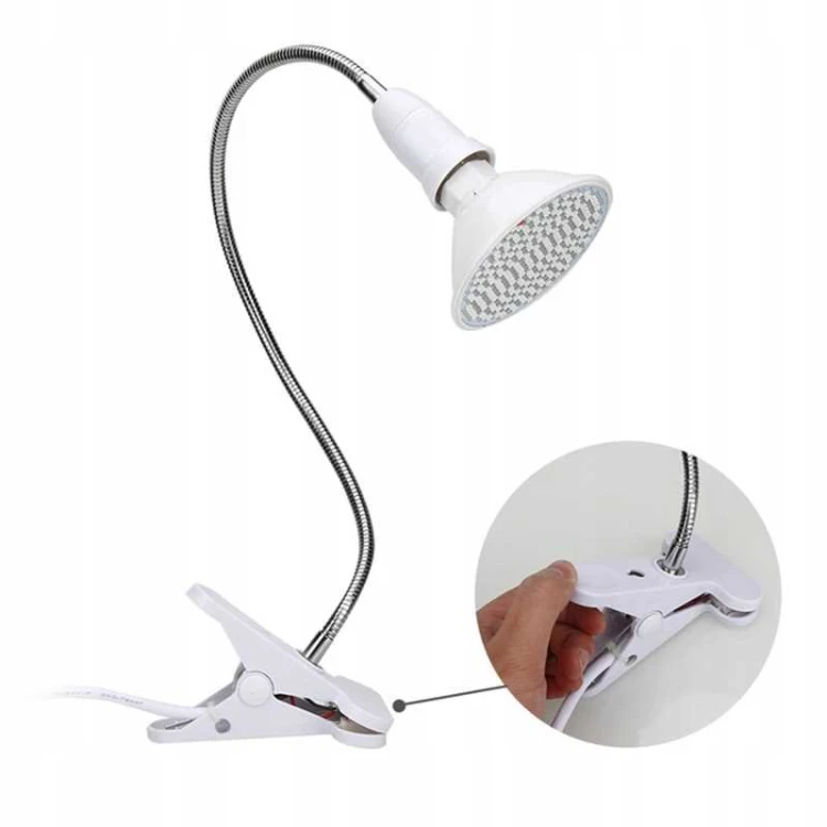 Klips lampy do roślin - mocowanie do blatu