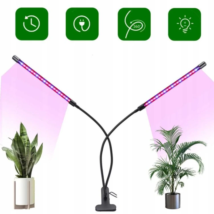 Tryby światła lampy do roślin