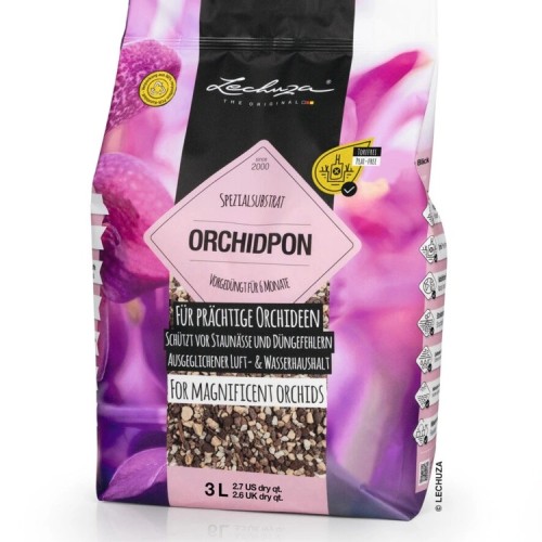 Lechuza ORCHIDPON podłoże do storczyków 3L