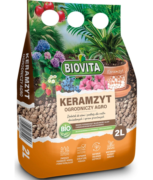 Keramzyt ogrodniczy Biovita 2L