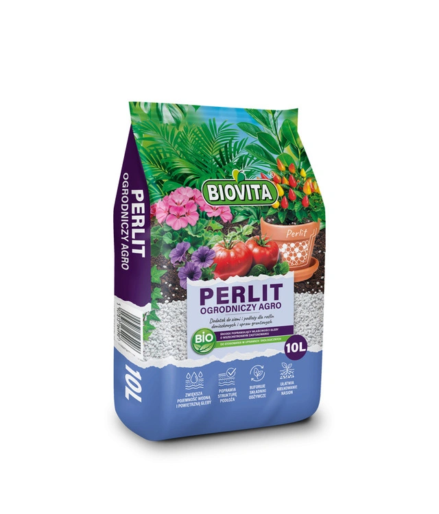 Perlit Agro Biovita 10L - perlit ogrodniczy
