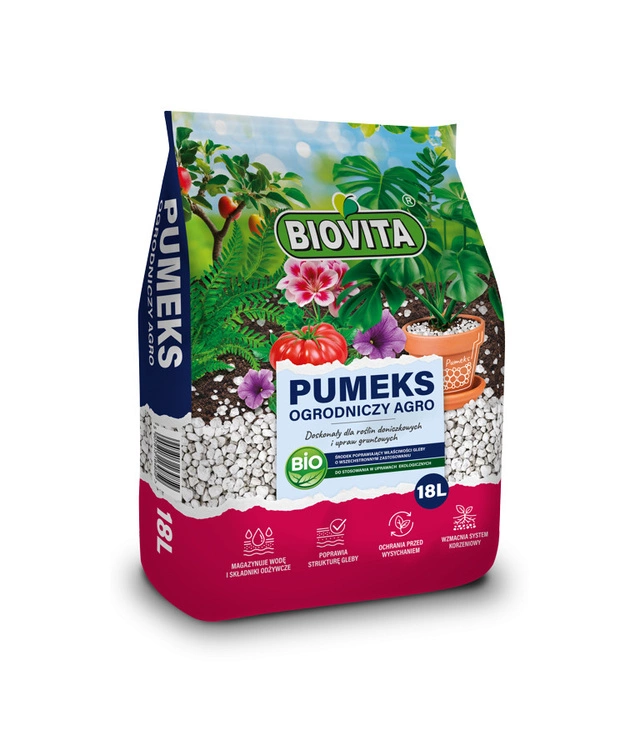 Pumeks ogrodniczy Biovita - granulki