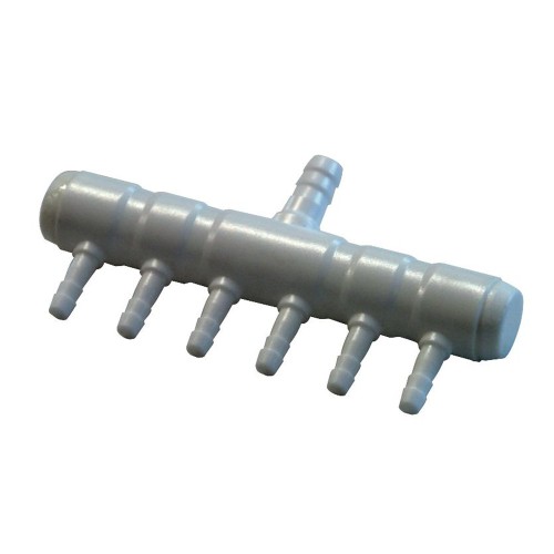 Rozdzielacz powietrza Hailea 6 wyjść 4mm z wlotem 8mm