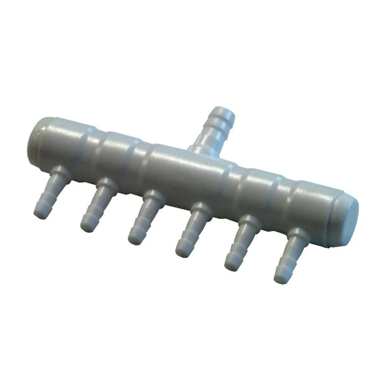 Rozdzielacz powietrza Hailea 6 wyjść 4mm z wlotem 8mm