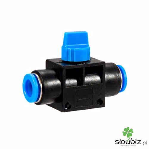 Zawór odcinający z odpowietrzeniem 6mm