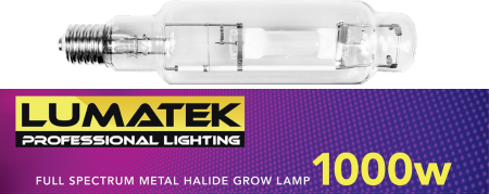 Lumatek Full Spectrum MH 250W żarówka metalohalogenkowa E40 4200K Pulse-Start