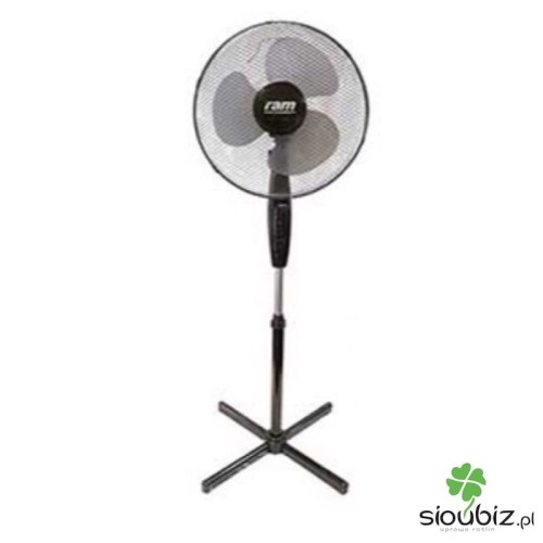 Wentylator stojący oscylacyjny 40 cm 45 W RAM Pedestal zdjęcie 1