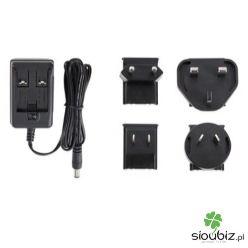 Zasilacz z międzynarodowymi przejściówkami International Power Supply .JPG