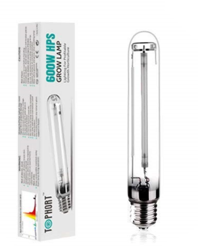 Tophort HPS Bloom żarówka sodowa E40 2100K 250W i 400W na fazę kwitnienia