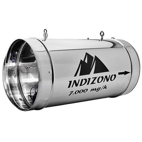 Indizono Ozonator 7000mg/h przemysłowy kanałowy ozon
