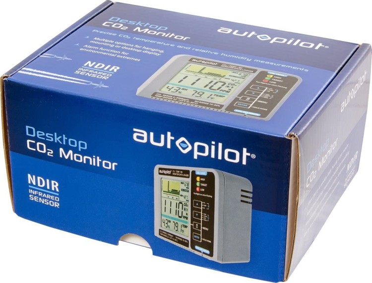 Monitor CO2 temperatury i wilgotności Autopilot APCEM2 zdjęcie 2