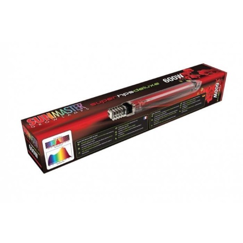 Sunmaster Super HPS Deluxe 400W 140 W mocy PAR wzmocniona czerwień na kwitnienie