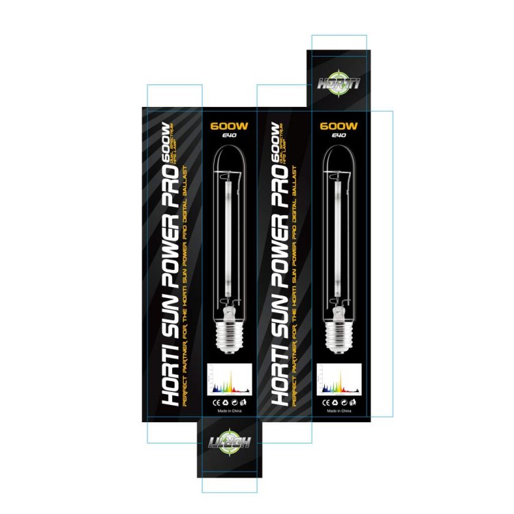 Hortii Sun Power Pro HPS Dual 600W 83000 lm żarówka na wzrost i kwitnienie