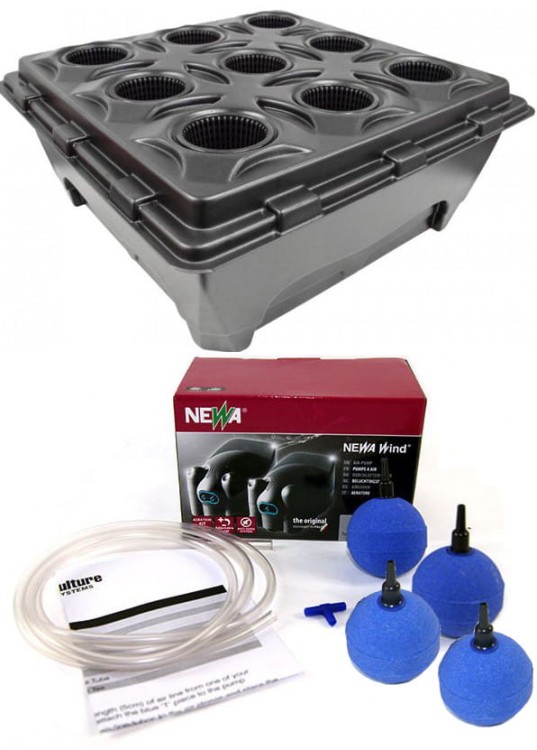 oxyplant 9 plants hydroponiczny system DWC.jpg