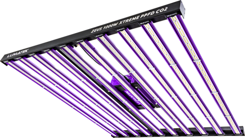 Lumatek Zeus 1000W Xtreme PPFD CO2 lampa LED z dziesięcioma listwami