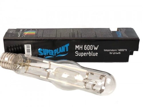 Super Plant Super Blue MH żarówka 14000K E40 400W i 600W na sadzonki i rośliny mateczne