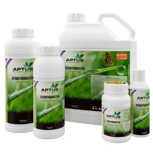 Aptus Startbooster gama pojemności od małej butelki do kanistra