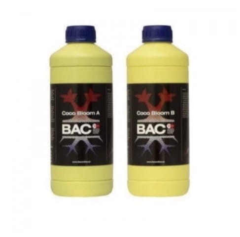 BAC COCO Bloom A+B 2x1L – nawóz dwuskładnikowy na kwitnienie roślin w kokosie 2 x 1 L