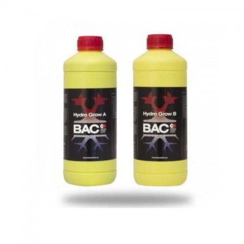 BAC Hydro Grow A+B nawóz hydroponiczny na wzrost 2x1L