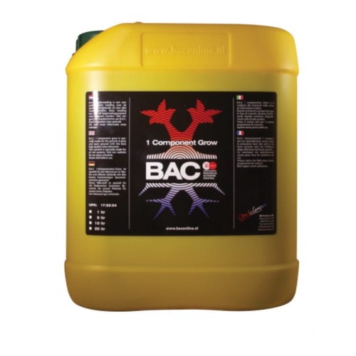 BAC One Component Soil Grow – Nawóz do wzrostu dla upraw glebowych NPK 7-1-4 5L