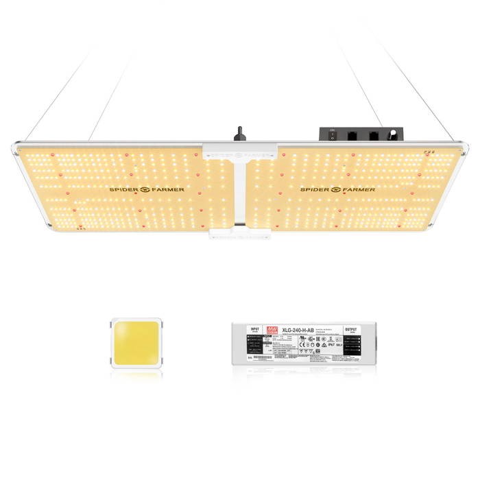 Spider Farmer SF2000 200W – lampa LED z zasilaczem