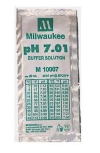 Milwaukee fluid do kalibracji pH 7.01 saszetka 20ml.
