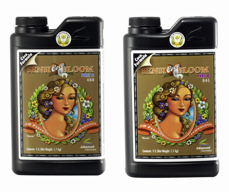 sensi coco bloom ph perfect advanced nutrients nawóz do kokosowego podłoża