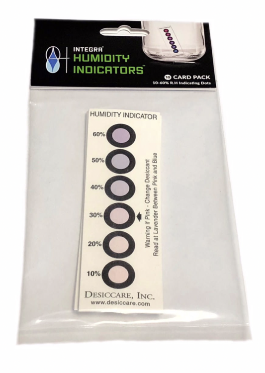 humidity indicators karty miernik wilgotności