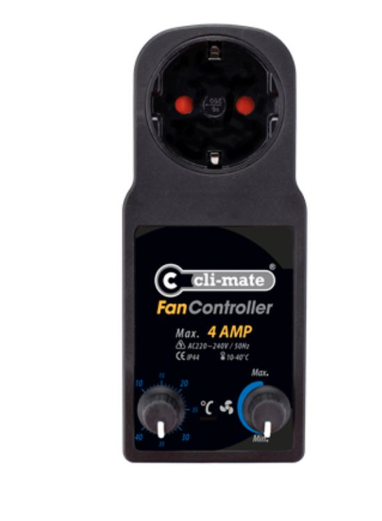 Kontroler wentylatora Cli-mate Smart AC-2010D 4A z czujnikiem temperatury
Cli-mate