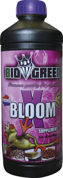 Bio Green X-Bloom Supplement butelka z etykietą