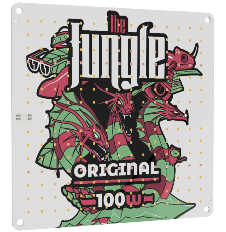 Grow the Jungle The Jackson oryginal Lampa LED + ściemniacz
