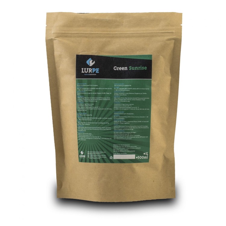 Lurpe Solutions Green Sunrise 500ml - herbatka kompostowa