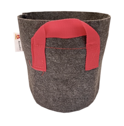 VF Oddychająca Okrągła Doniczka Materiałowa - Gruby Materiał, Round Pot
