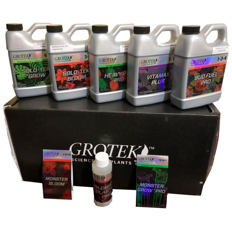 Grotek Mega Pack kompletny zestaw nawozow od sadzonki do zbioru