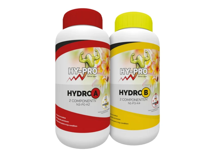 Hy-Pro Hydro A i B NPK 5-3-5 - dwuskładnikowy nawóz do hydroponiki