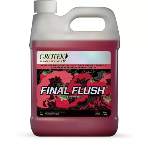 Grotek Final Flush Truskawka plukanka przedzbiorowa z owocowym akcentem