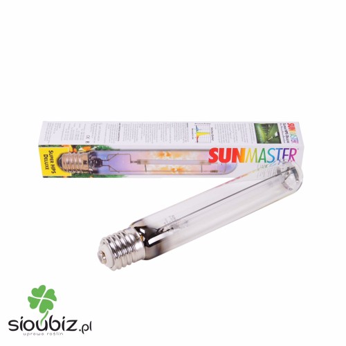 Sunmaster Super HPS Deluxe 400W żarówka sodowa E40 2100K na fazę kwitnienia
