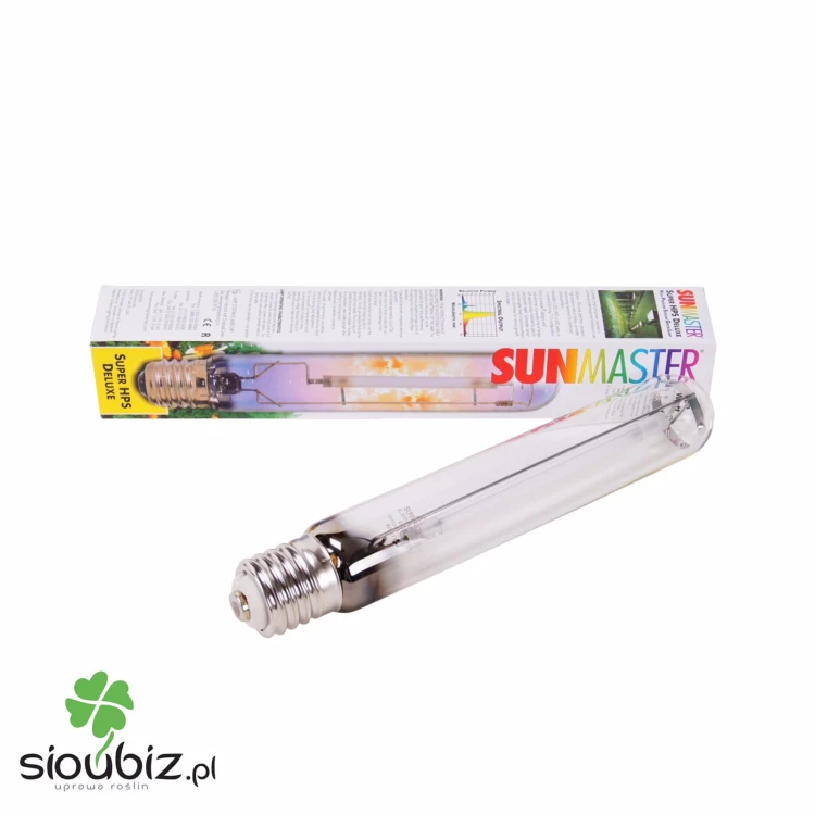 Sunmaster Super HPS Deluxe 400W żarówka sodowa E40 2100K na fazę kwitnienia