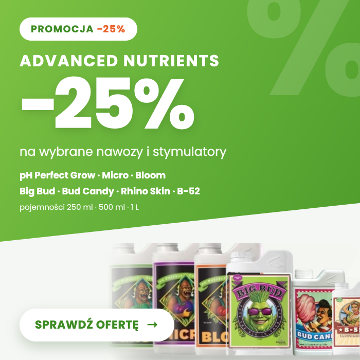 Promocja na nawozy  Advanced Nutrients -25%