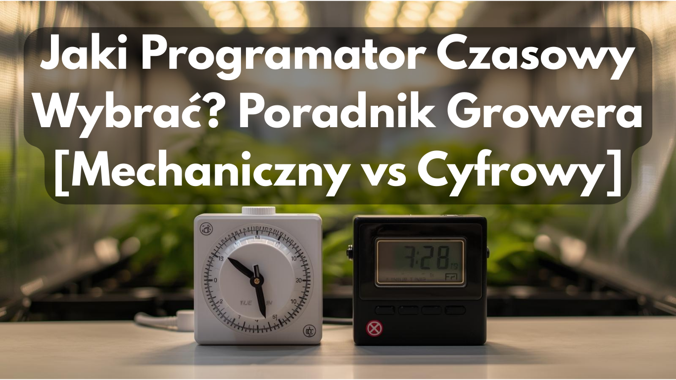 Jaki Programator Czasowy Wybrać? Poradnik Growera [Mechaniczny vs Cyfrowy]