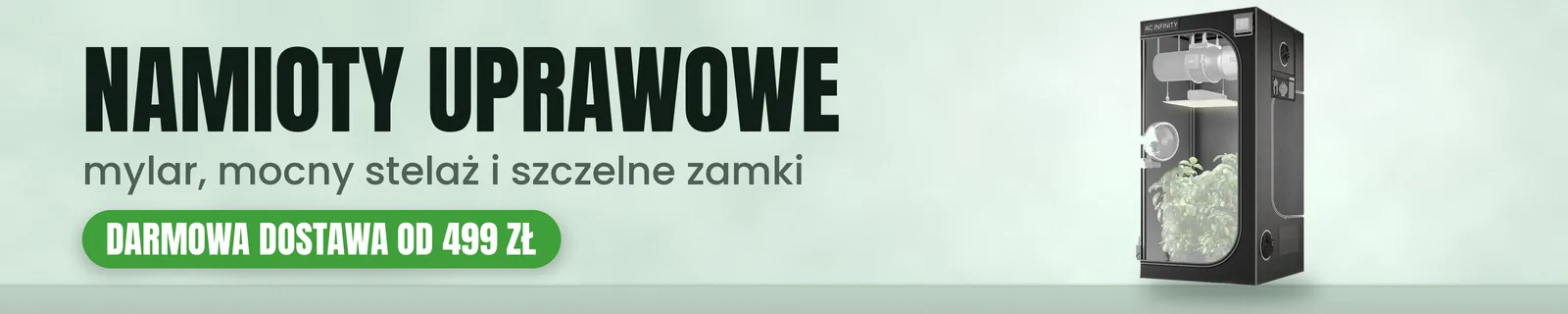 Namioty uprawowe growbox z mylarem i mocnym stelażem w Sioubiz.pl